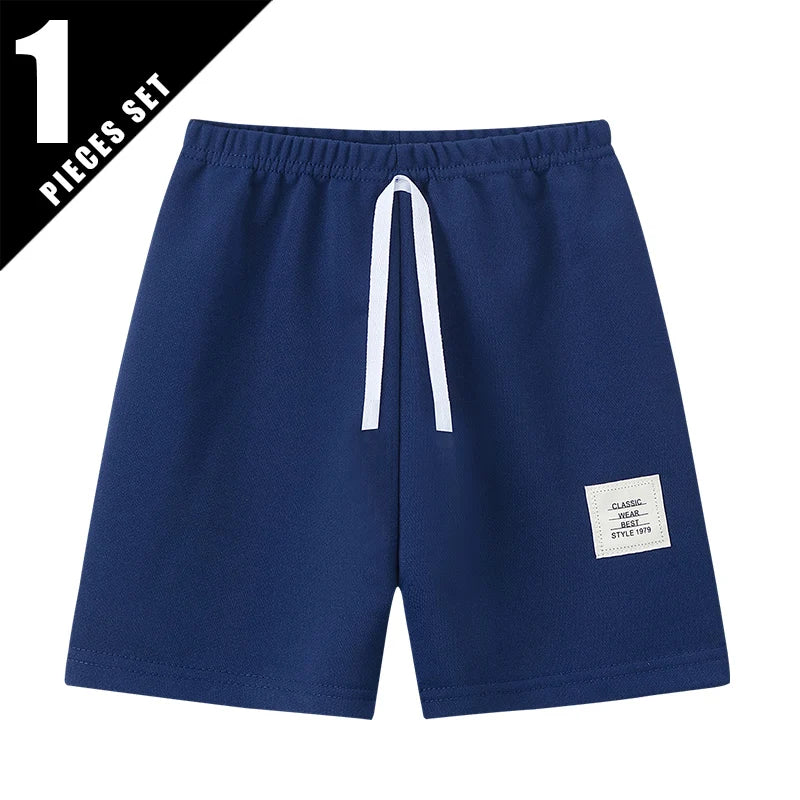1/3 Pcs men Basic Joker Shorts Boy Leisure Sports Tether Pants Girl Fashion Comfortable Multicolor Combination Hot Pants - Ellianto fashion Men's
