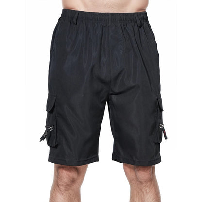 Men's Cargo Shorts Big Size Sports Knee Shorts Classic Short Pants Streetwear Straight Loose Work Casual Street Shorts - Ellianto fashion Men's