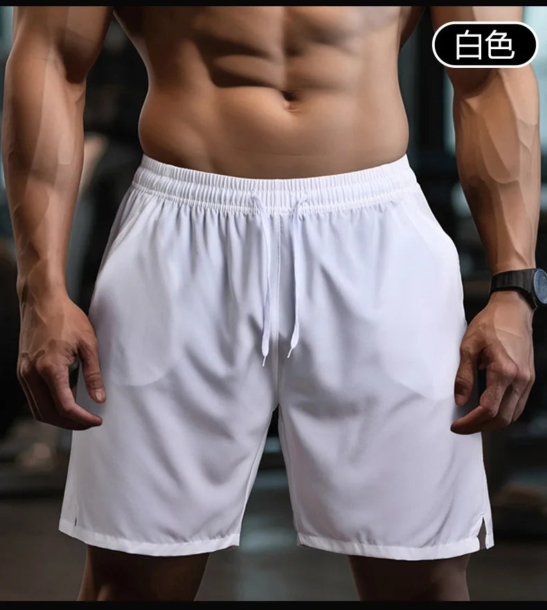 Men's Sport Shorts 2025 Male Breathable Tennis Shorts Quick-Drying Badminton Trousers Outdoor Running Shorts Fitness Sportswear - Ellianto fashion Men's