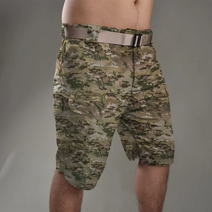 Men's Breathable and Wear-Resistant Urban Tactical 5-Inch Shorts - Tactical Military Fanatic Outdoor Training Hiking Shorts - Ellianto fashion Men's