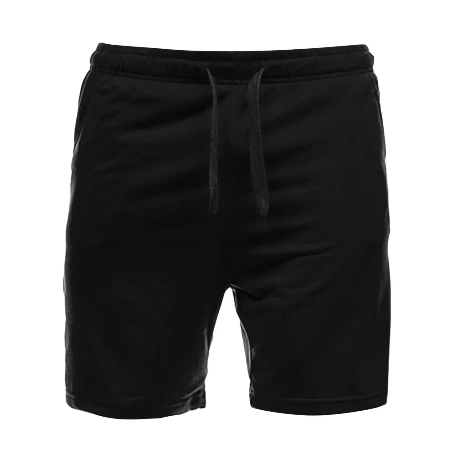 2025 Men's Shorts Solid Color Casual Shorts Loose Beach Shorts Street Fashion Breathable Thin Style - Ellianto fashion Men's