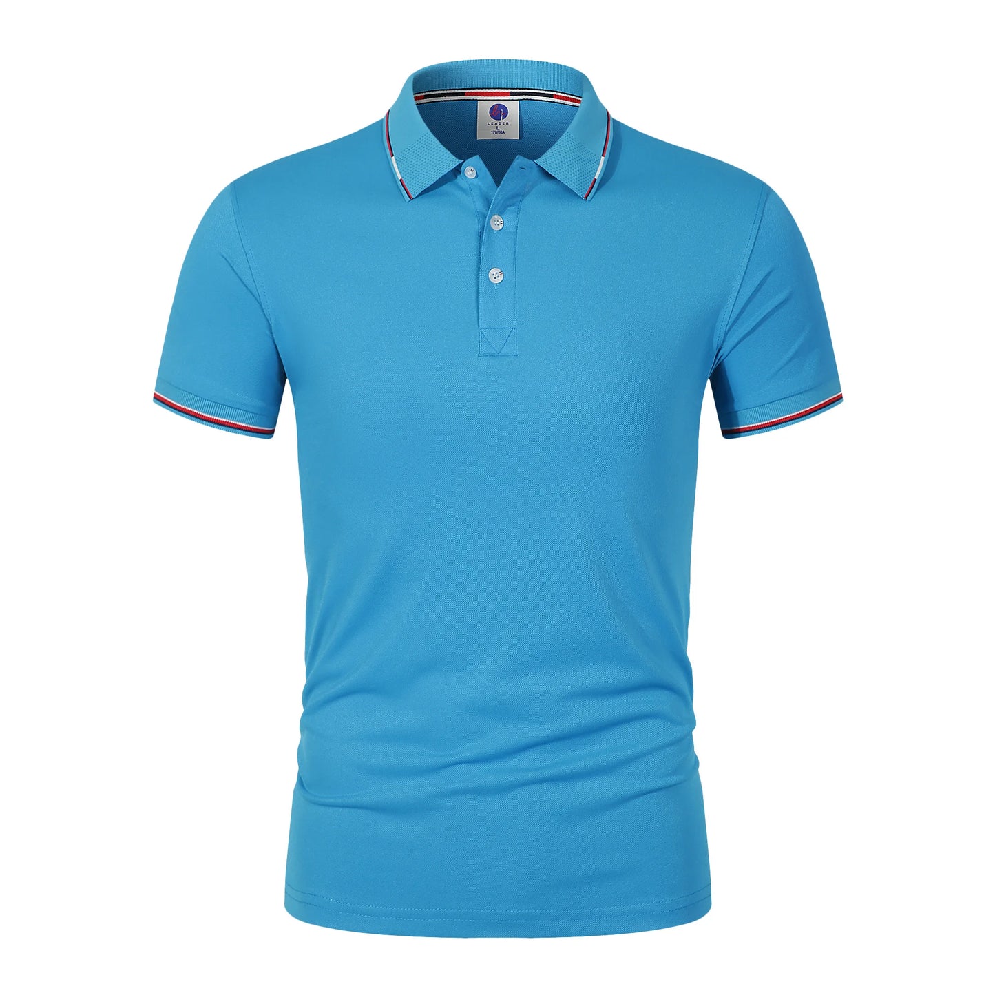 2025 New fashion high quality classic men's short sleeve polo summer casual polo collar S-3XL simple solid color breathable comf - Ellianto fashion Men's