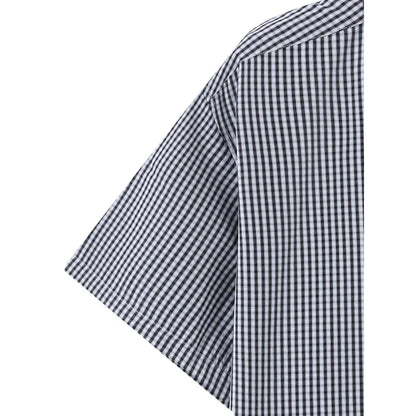 Trendy Men's Summer Casual Striped Shirt Fashion Breathable Skin-friendly Short Sleeve Turn-down Collar Men's Shirt - Ellianto fashion Men's