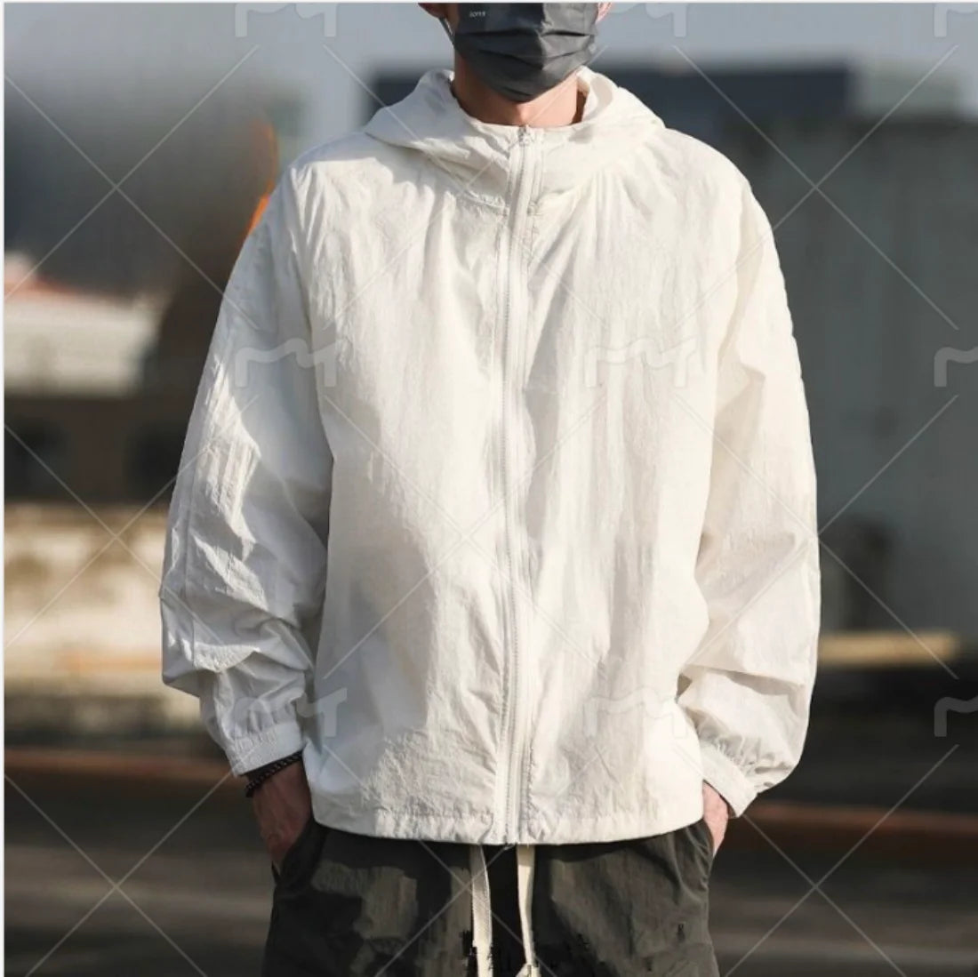 Sunscreen clothing for men breathable sports summer UV resistant outdoor fishing suit - Ellianto fashion Men's