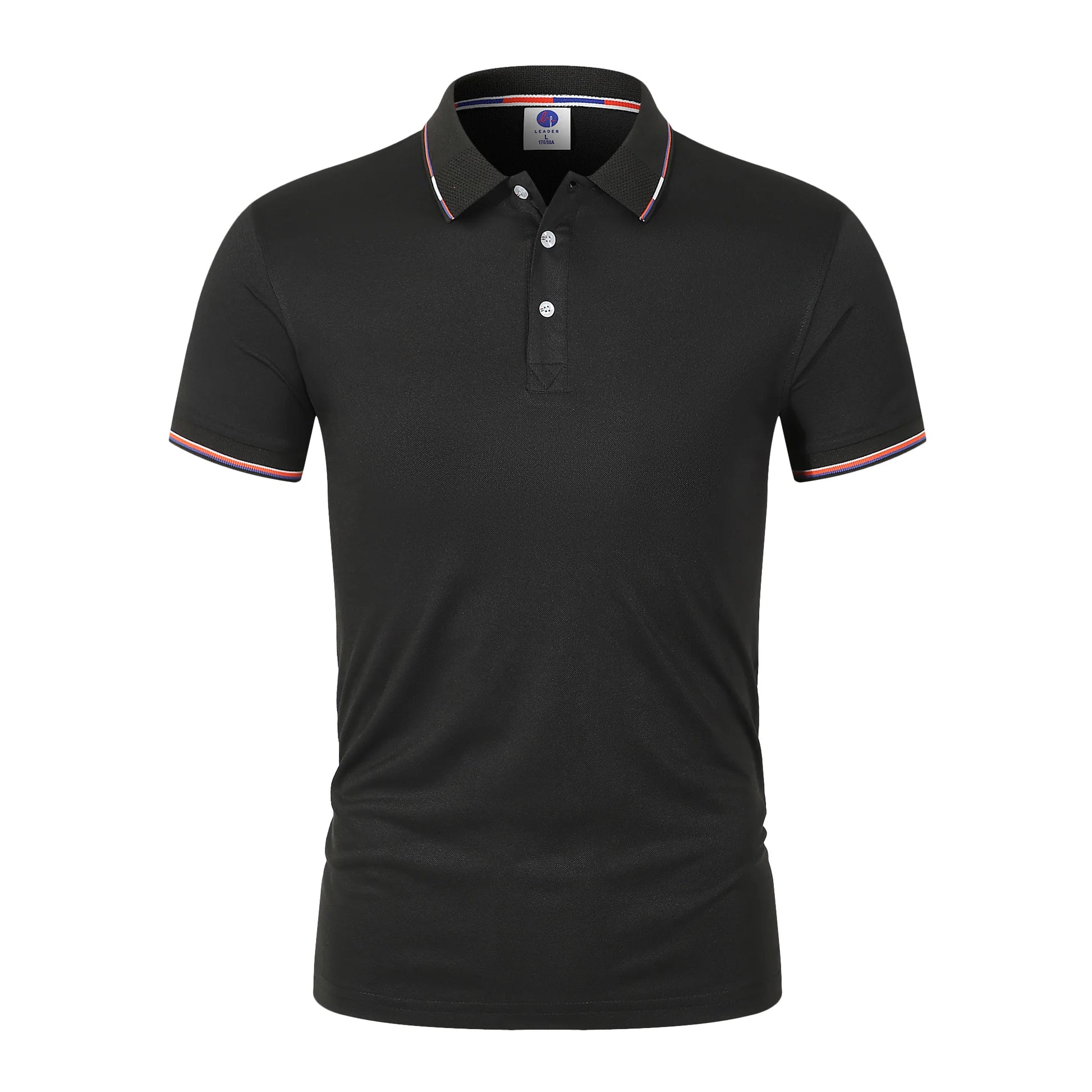 2025 New fashion high quality classic men's short sleeve polo summer casual polo collar S-3XL simple solid color breathable comf - Ellianto fashion Men's
