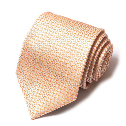 High-quality Wedding Ties For Men Fashion New Style Blue Strip Print Neckties Daily Office Apparel Accessories Gift For Man - Ellianto fashion Men's