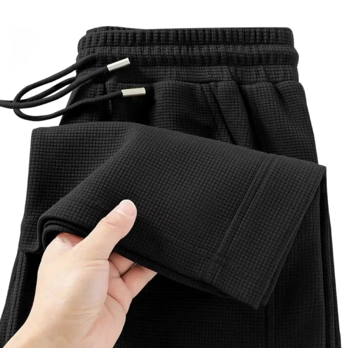 Spring Autumn Men's Sports Casual Pants Loose Cuffed Sweatpants Comfortable Breathable Male Model Spring Autumn Style