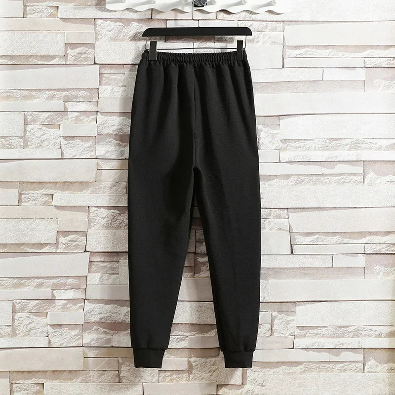 Casual Men's Sport Suit Loose Fit Hooded Cardigan Sweatshirt Pants Set Spring Autumn Season Stylish Outfit - Ellianto fashion Men's