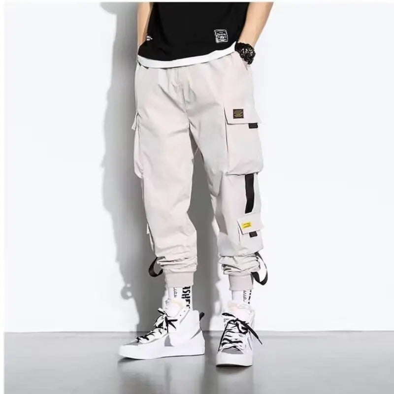Workwear pants for men, trendy men's clothing for spring and summer, trendy brand workwear pants for casual and loose men's spor - Ellianto fashion Men's