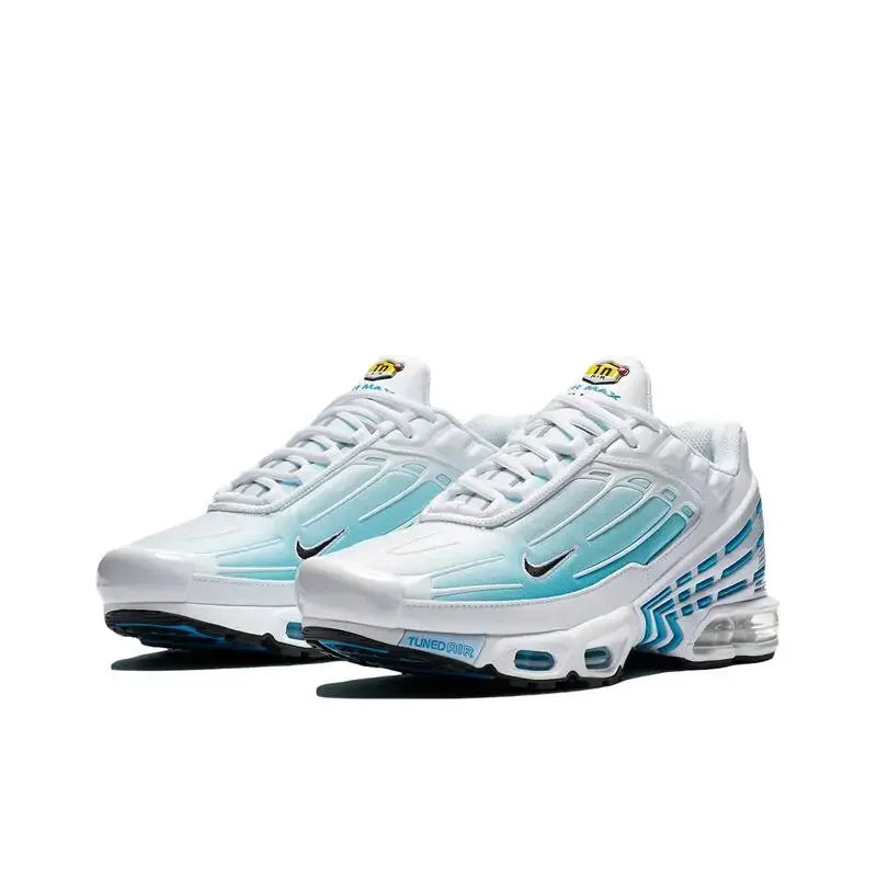 Nike Air Max Plus Tn 3 Running Shoes Non Slip And Durable Fabric Mesh Breathable Light Retro Classic FQ2387-001 - Ellianto fashion Men's