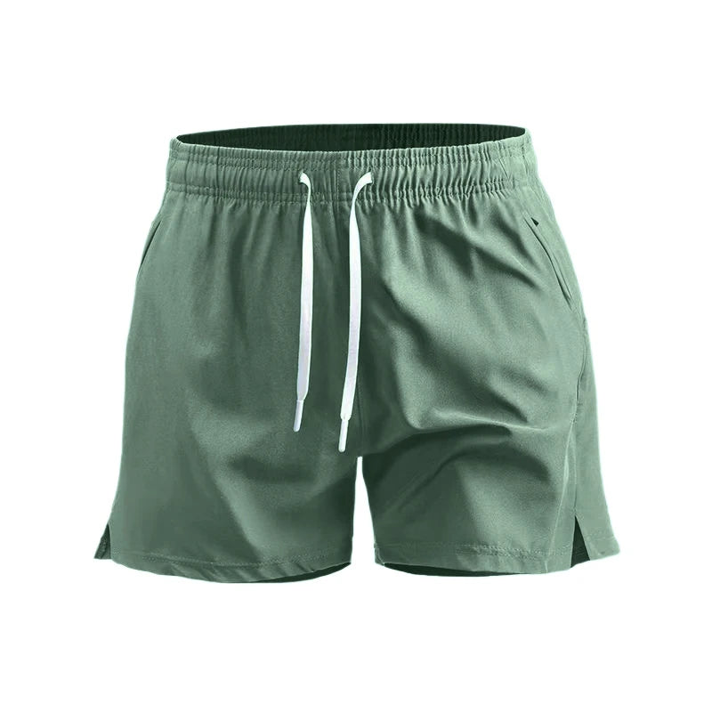 Summer Men's Sport Workout Shorts Quick Dry Athletic Shorts Lightweight Running Shorts with Pockets Gym Beach Pants - Ellianto fashion Men's