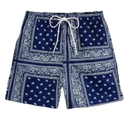 New 3D Print Bandana Clothing Fashion Men Women Shorts Plus Size S-7XL Streetwear Pants Cargo Shorts Men Basketball Summer 2025 - Ellianto fashion Men's