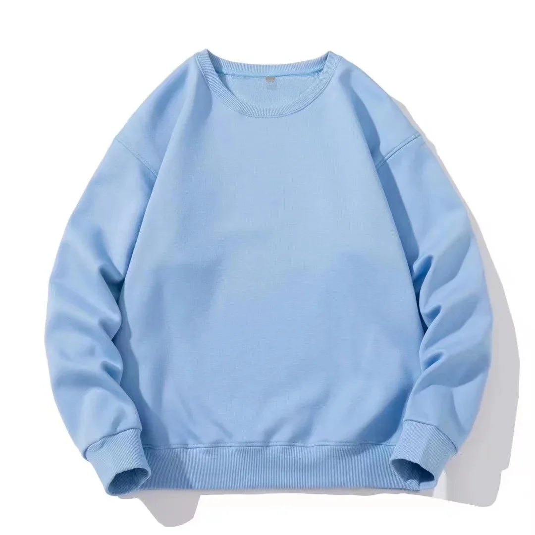 Thick Cotton Pullover Sweatshirt – Japanese-Inspired Comfort and Effortless Style for the Modern Gentleman