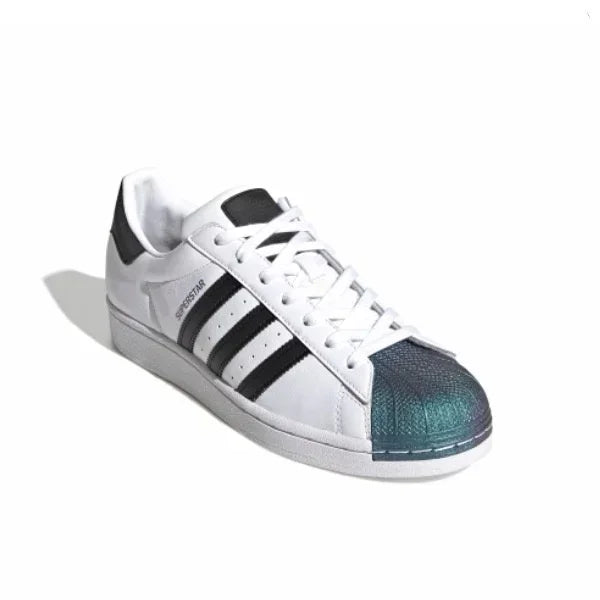 Adidas Originals Superstar Men's Women's Skateboarding Shoes, Lightweight, Durable, Non-slip, Low-top Board Shoes, Black/White - Ellianto fashion Men's