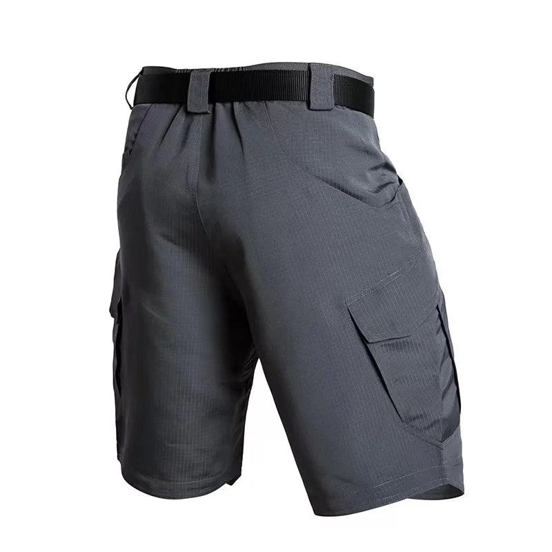Men's Outdoor Cargo Shorts Summer Waterproof Urban Shorts Trekking Camping Hiking Climbing Trainning Fishing Panttdoor Sports - Ellianto fashion Men's