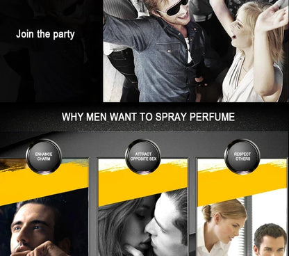 Hot Sale Perfume For Men Self Confidence Cologne Perfume Atomizer Fresh Temptation Gentleman Parfum Male Fragrance Cologne - Ellianto fashion Men's