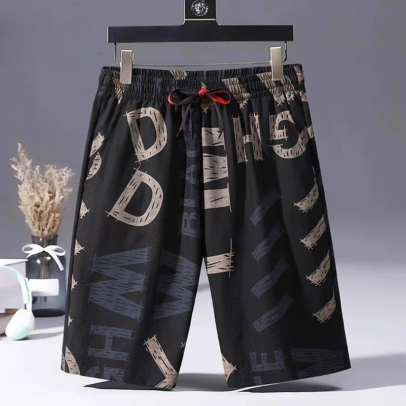 Shorts for Men Board Beach Swim Man Short Pants Bermuda Quick Dry Long Graphic Casual in Bulk Fashion Summer New Pant 2025 Thin - Ellianto fashion Men's