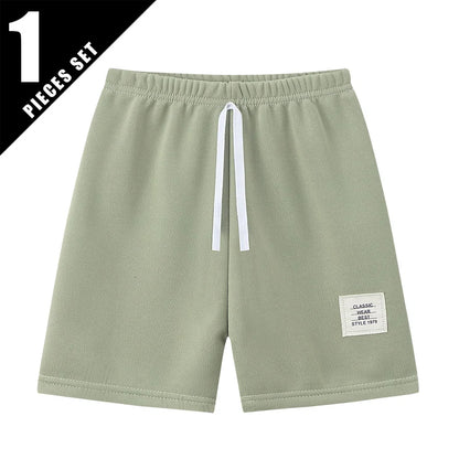 1/3 Pcs men Basic Joker Shorts Boy Leisure Sports Tether Pants Girl Fashion Comfortable Multicolor Combination Hot Pants - Ellianto fashion Men's