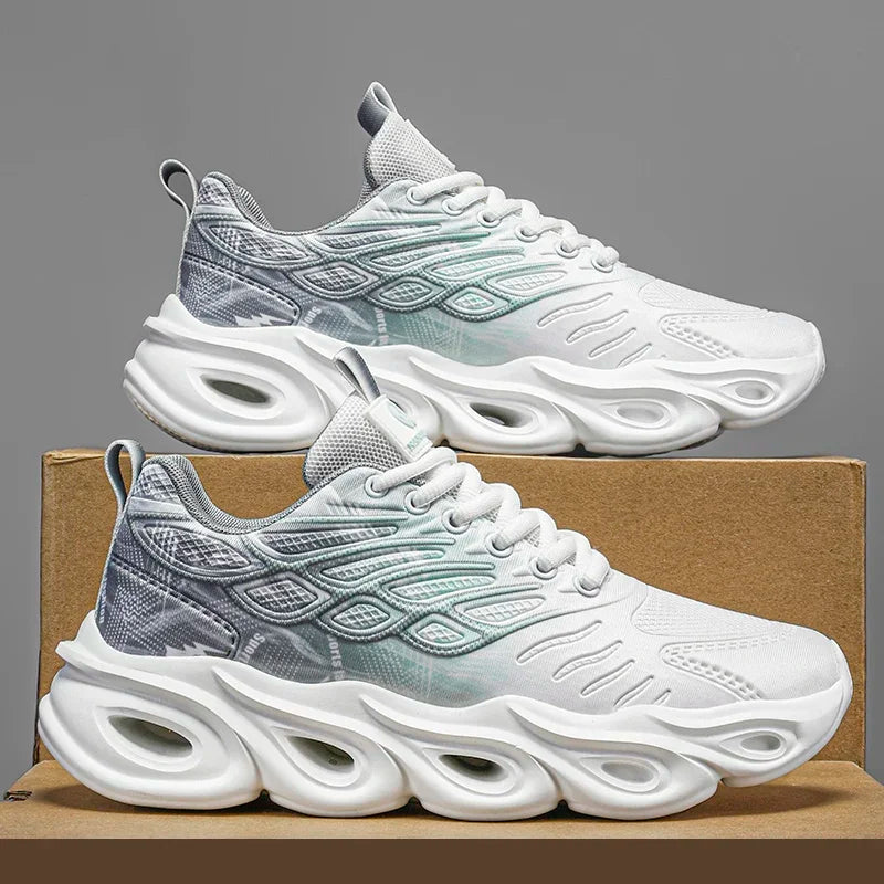 Trendy, versatile, comfortable, and durable slow walking shoes, summer new men's sports shoes - Ellianto fashion Men's