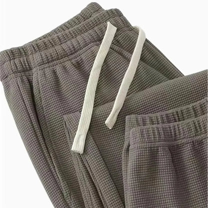 Spring Autumn Men's Sports Casual Pants Loose Cuffed Sweatpants Comfortable Breathable Male Model Spring Autumn Style