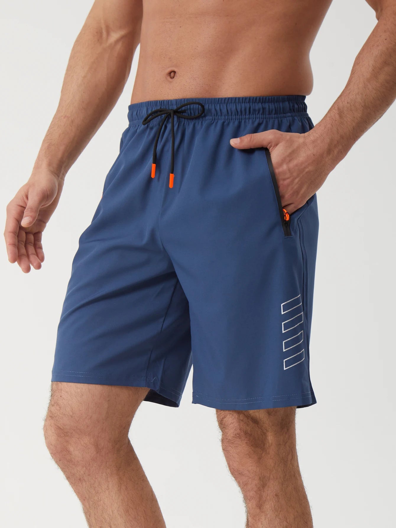 [USA Size] For 2025 Summer New Mens Casual Bermuda Trouers Beach Solid Shorts Sport Running Man Pants OverSize - Ellianto fashion Men's