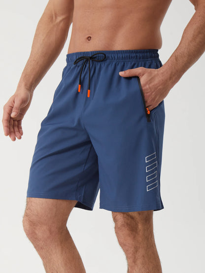 [USA Size] For 2025 Summer New Mens Casual Bermuda Trouers Beach Solid Shorts Sport Running Man Pants OverSize - Ellianto fashion Men's