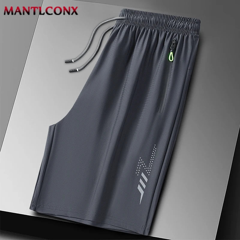 3XL Quick Dry Jogging Fitness Shorts Men Summer Sports Bottoms Thin Breathable Beach Short Pants Male Running Shorts Lightweight - Ellianto fashion Men's