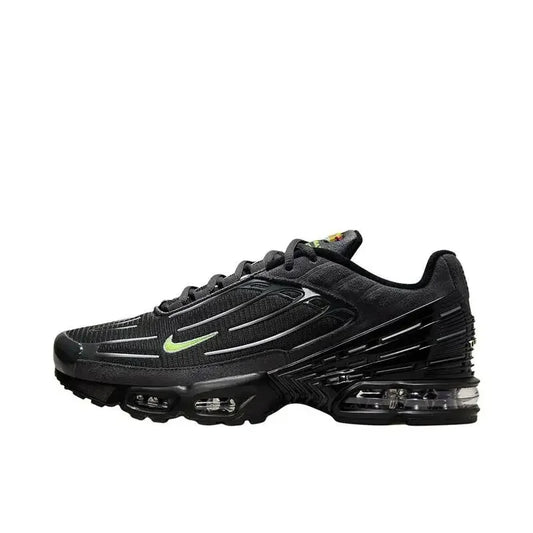 Nike Air Max Plus Tn 3 Running Shoes Non Slip And Durable Fabric Mesh Breathable Light Retro Classic FQ2387-001 - Ellianto fashion Men's
