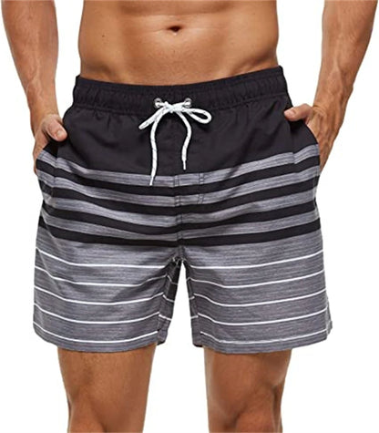 Men Summer Swimwear Shorts Male Swimming Trunks Swimsuits Beachwea Man Surf Beach Swim Sport Pants Board And Pockets - Ellianto fashion Men's
