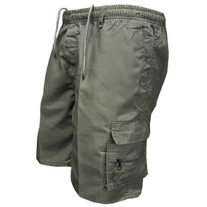 Fashion Men's Cargo Shorts Mens Tactical Pants Casual Big Pocket Sports Slacks Cargo Panels Trousers Plus Size for Male - Ellianto fashion Men's