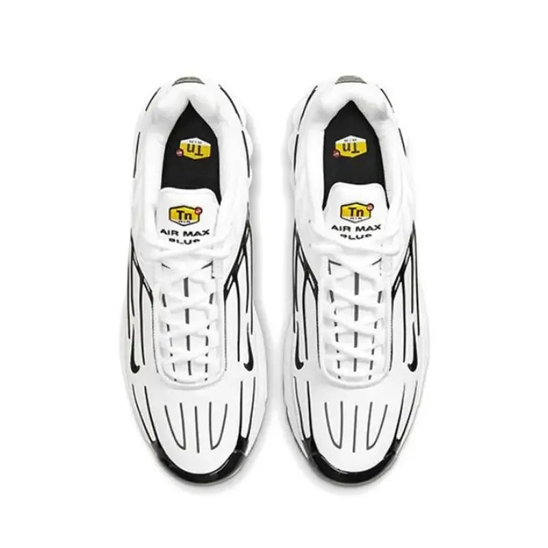 Nike Air Max Plus Tn 3 Running Shoes Non Slip And Durable Fabric Mesh Breathable Light Retro Classic FQ2387-001 - Ellianto fashion Men's