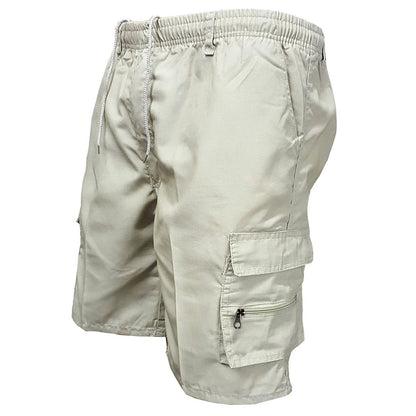 Fashion Men's Cargo Shorts Mens Casual Pants Casual Big Pocket Sports Slacks Cargo Panels Trousers Plus Size for Male - Ellianto fashion Men's