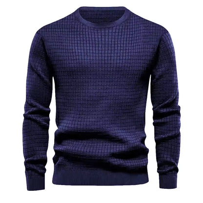 New Men's Crew Neck Sweatshirts Solid Color Large Sweatwear Spring Outdoor Jogging Tops - Ellianto fashion Men's