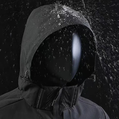 Red Bull Down Jacket Men's Coat Spring And Autumn Style Hooded Detachable Outdoor Windproof And Waterproof Mountaineering Suit - Ellianto fashion Men's