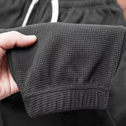 Spring Autumn Men's Sports Casual Pants Loose Cuffed Sweatpants Comfortable Breathable Male Model Spring Autumn Style