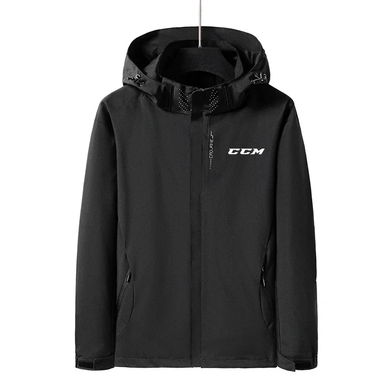 2025 New American Jacket Men's Spring and Autumn Outdoor Travel Mountaineering Coat Functional Soft Shell Trendy Charge Coat - Ellianto fashion Men's