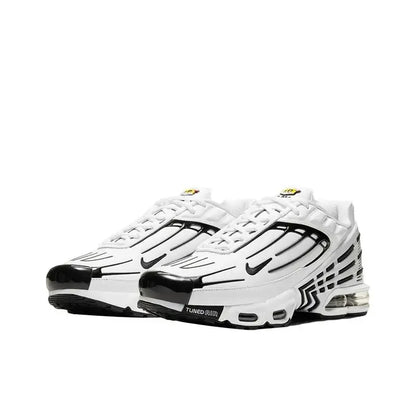 Nike Air Max Plus Tn 3 Running Shoes Non Slip And Durable Fabric Mesh Breathable Light Retro Classic FQ2387-001 - Ellianto fashion Men's