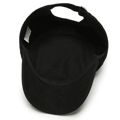 Hat Men's Flat Military Hat Is Simple And Versatile, Middle-Aged Hat Spring And Autumn Duck Tongue Casual Fashion New Style - Ellianto fashion Men's