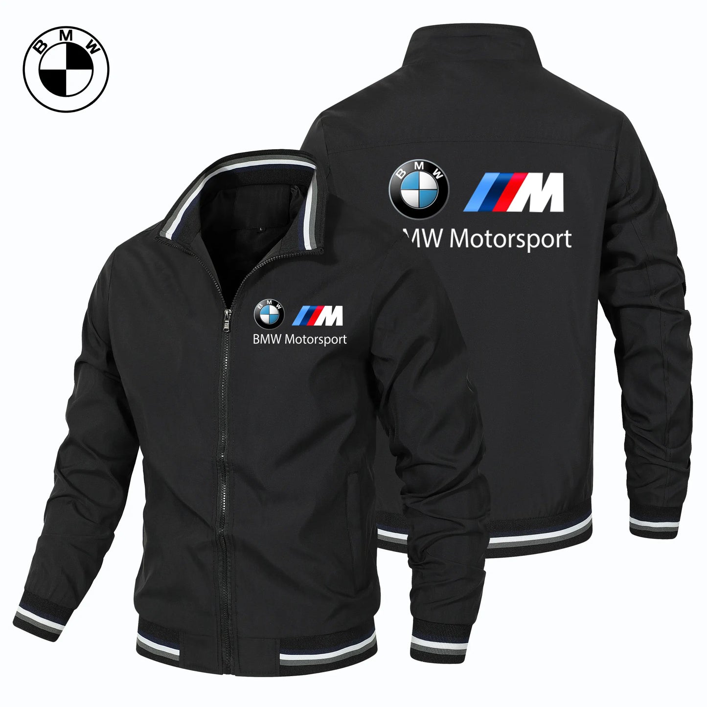 Motorcycle Zipper Top, BMW Thin Jacket, Men's Casual Windproof Jacket, Camping Spring and Autumn Casual Men's Submachine Jacket - Ellianto fashion Men's