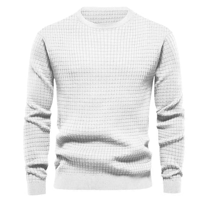 New Men's Crew Neck Sweatshirts Solid Color Large Sweatwear Spring Outdoor Jogging Tops - Ellianto fashion Men's