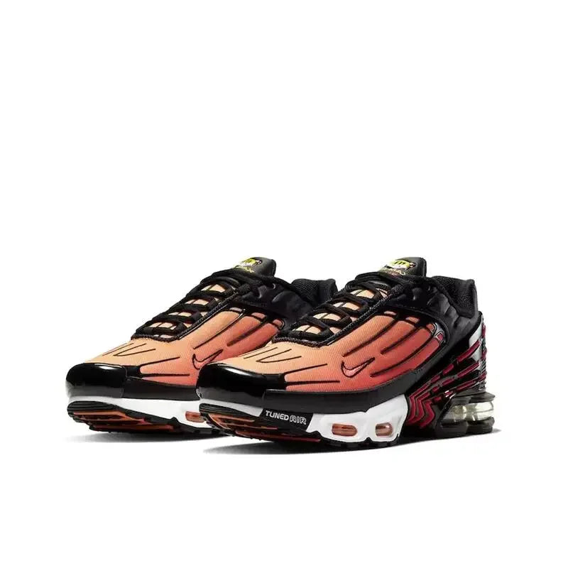 Nike Air Max Plus Tn 3 Running Shoes Non Slip And Durable Fabric Mesh Breathable Light Retro Classic FQ2387-001 - Ellianto fashion Men's
