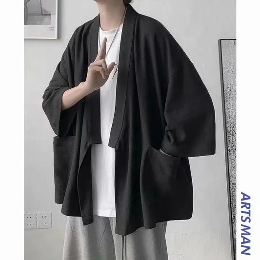 Casual Men’s Short-Sleeve Shirt – Lightweight, Trendy Hong Kong Streetwear Style for Effortless Summer Comfort