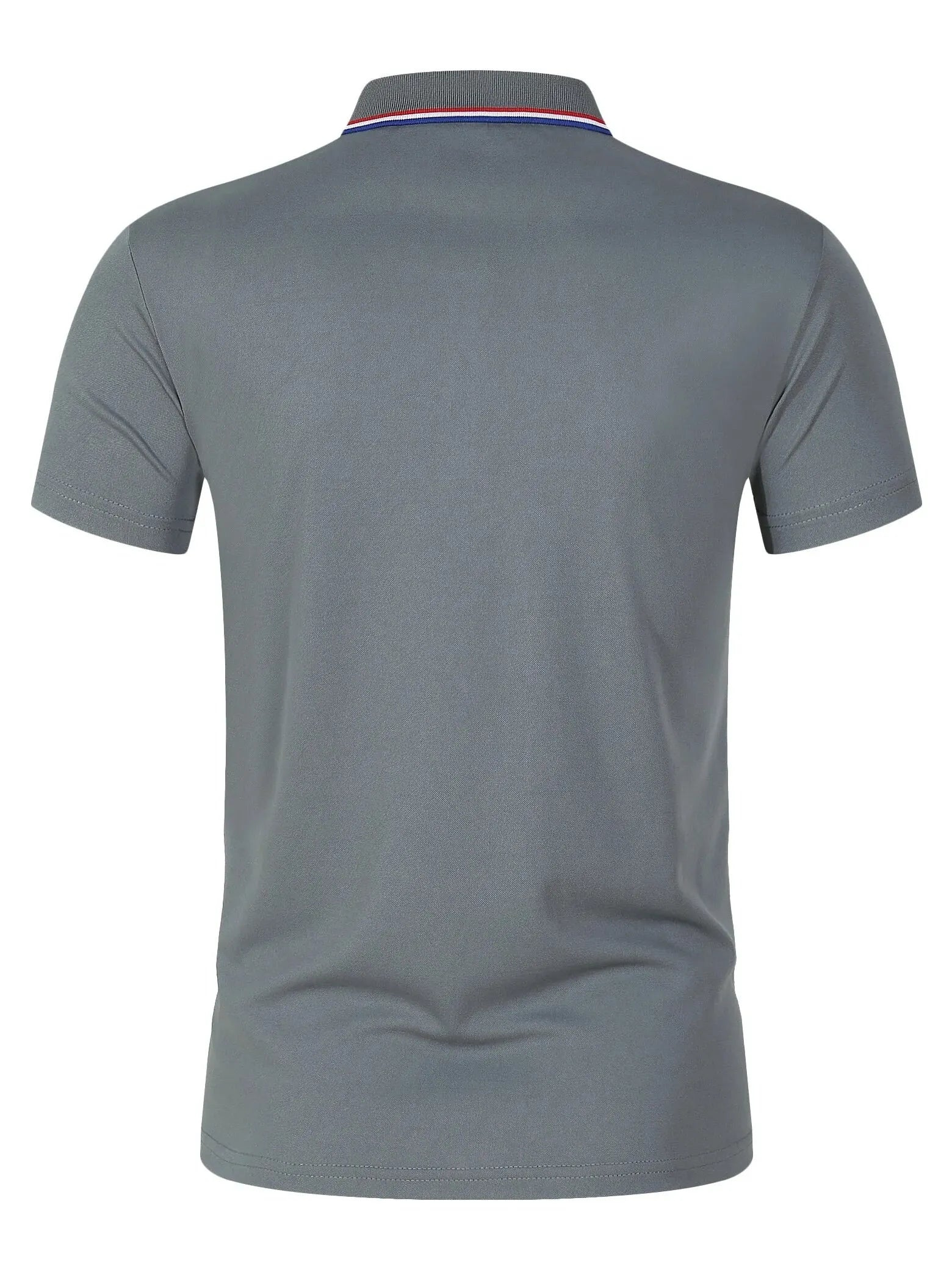 2025 Hot Sale Men's Summer Casual Breathable Comfortable Polo Shirt Men's Solid Color High Quality Short Sleeve T-Shirt - Ellianto fashion Men's