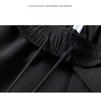 Summer Men Shorts Ice Silk Running Gym Sport Shorts Quick Dry Breathable Beach Short Pant Fitness Jogging Cool Casual Sportswear 2025 - Ellianto fashion Men's
