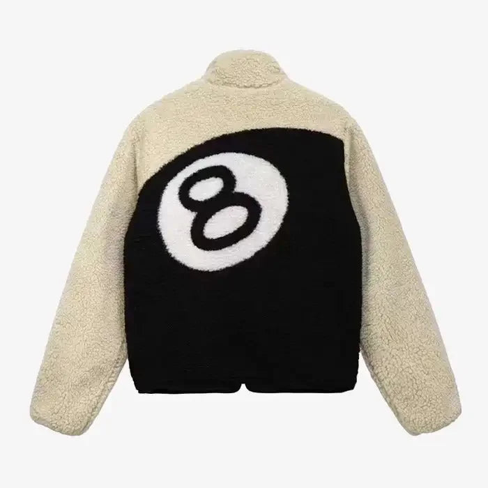 Hip Hop Letter Embroidery Oversized Zipper Clothes Fashion Streetwear Winter Reversible Jackets Mens Womens Casual Cotton Coats