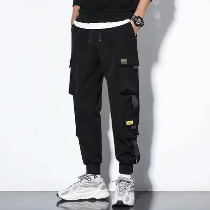 Workwear pants for men, trendy men's clothing for spring and summer, trendy brand workwear pants for casual and loose men's spor - Ellianto fashion Men's