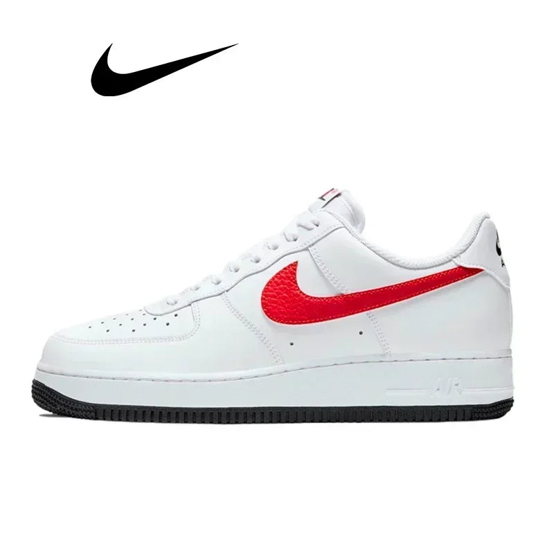 Nike Air Force 1 Low '07 LV8 University Red Men Women Casual Skateboard Shoes AF1 Outdoor Unisex Sneakers FN7439-133 - Ellianto fashion Men's
