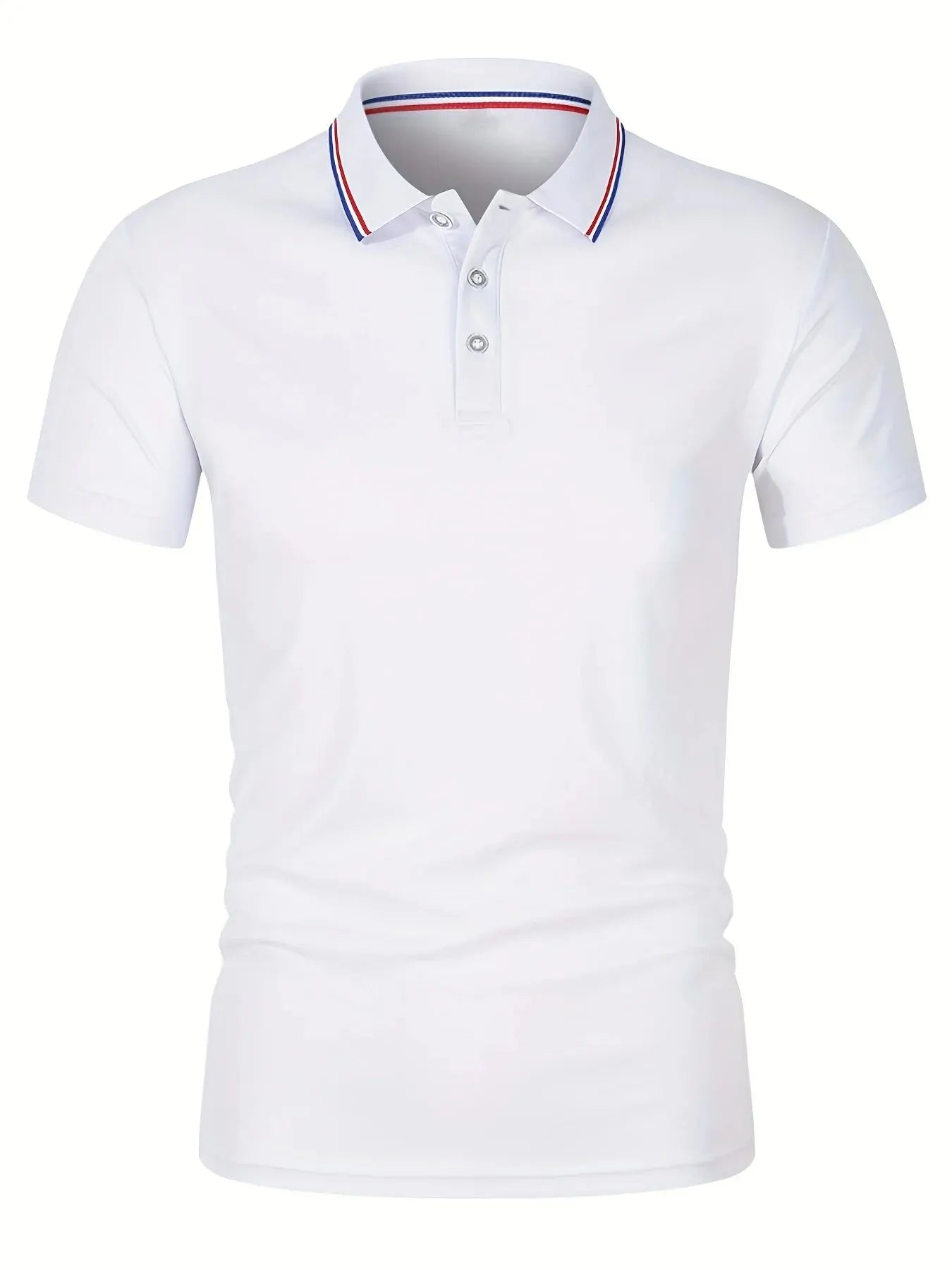 2025 Hot Sale Men's Summer Casual Breathable Comfortable Polo Shirt Men's Solid Color High Quality Short Sleeve T-Shirt - Ellianto fashion Men's