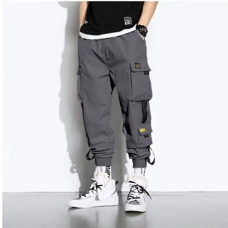 Workwear pants for men, trendy men's clothing for spring and summer, trendy brand workwear pants for casual and loose men's spor - Ellianto fashion Men's