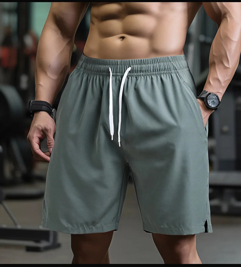 Men's Sport Shorts 2025 Male Breathable Tennis Shorts Quick-Drying Badminton Trousers Outdoor Running Shorts Fitness Sportswear - Ellianto fashion Men's